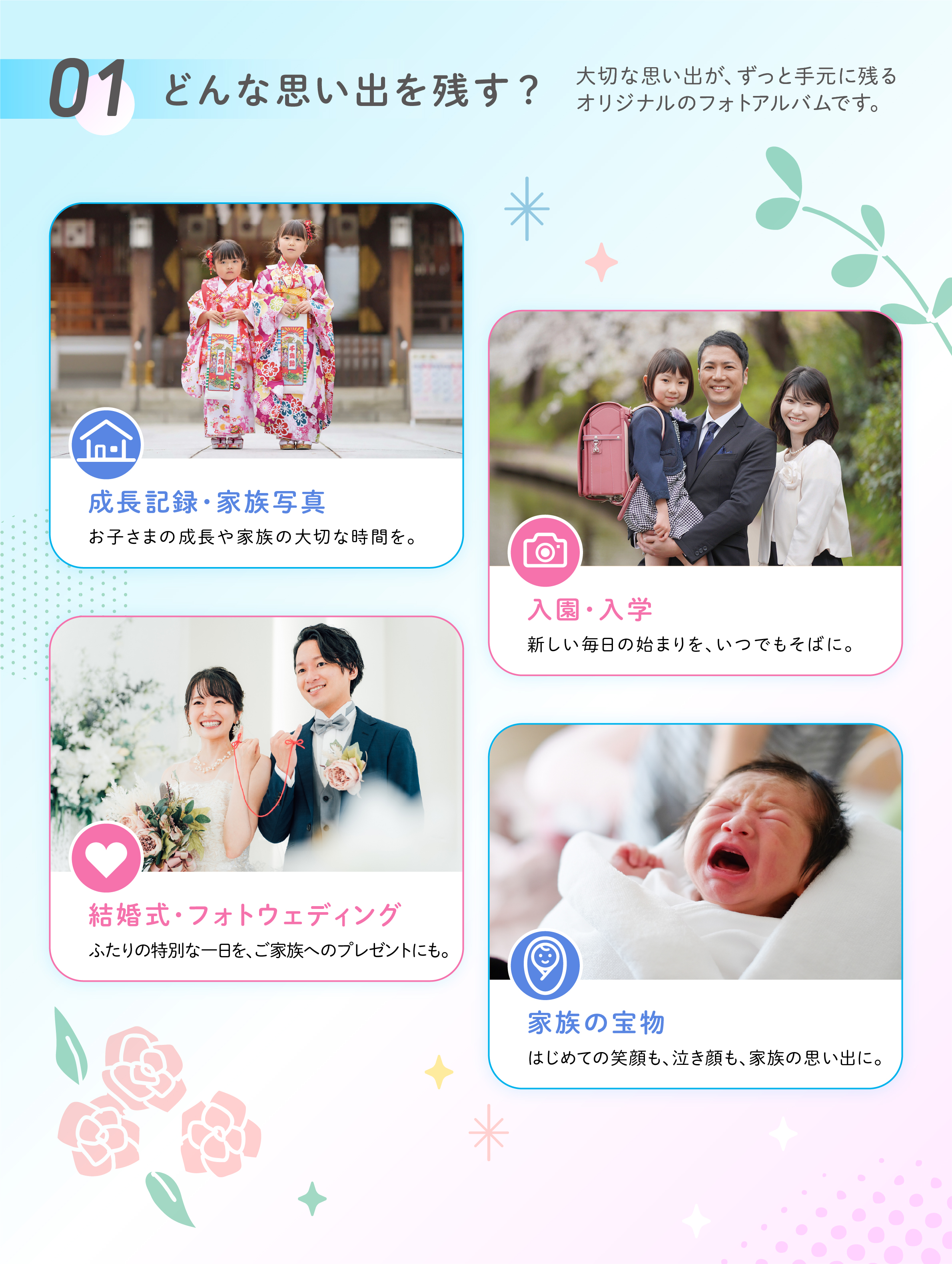 45フォトアルバム